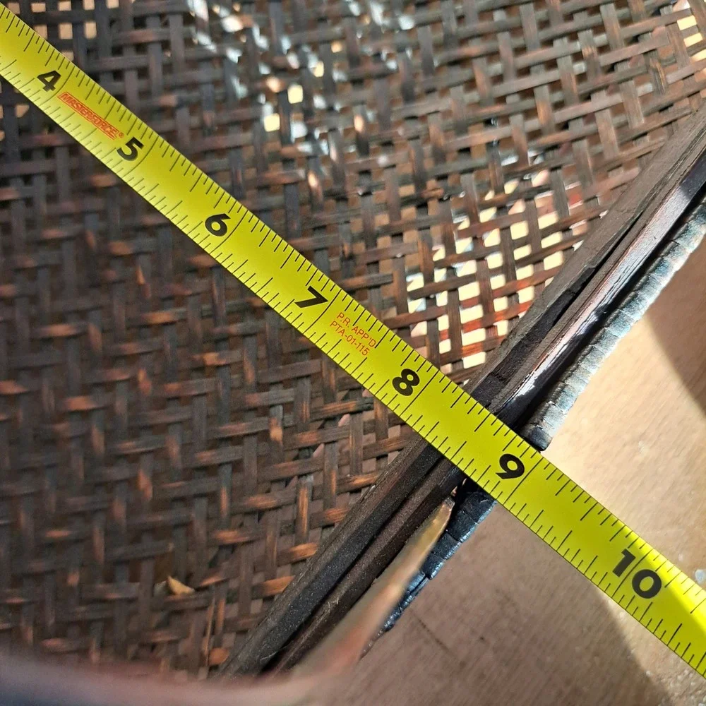 N/A handwoven bamboo